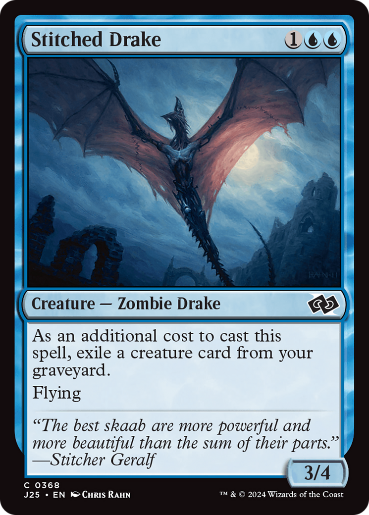 Stitched Drake [Foundations Jumpstart] - Magic: The Gathering - Card Brawlers | Quebec | Canada |