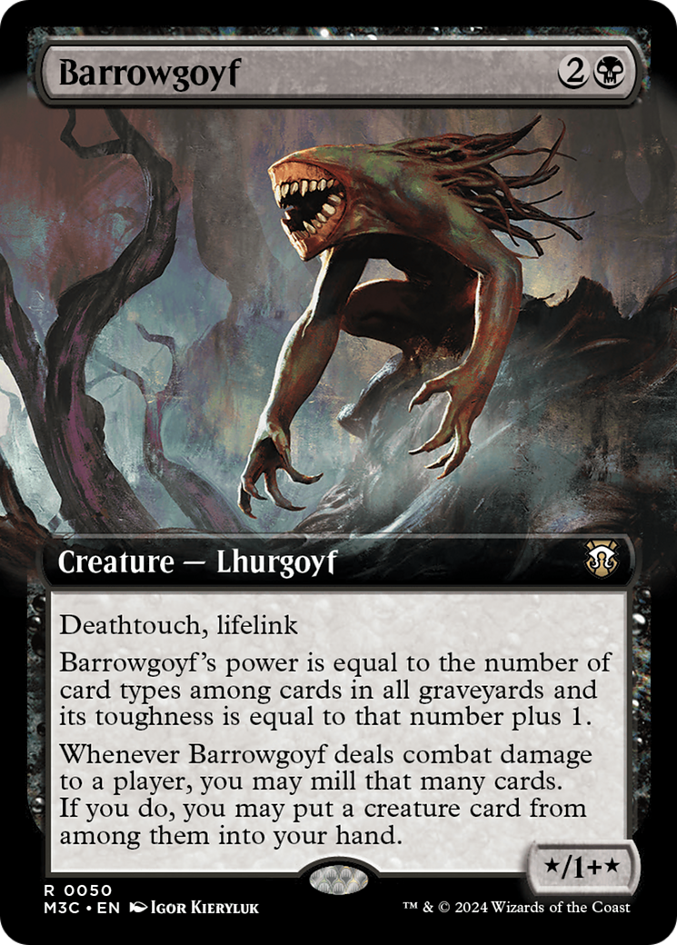 Barrowgoyf (Extended Art) [Modern Horizons 3 Commander] - Magic: The Gathering - Card Brawlers | Quebec | Canada |