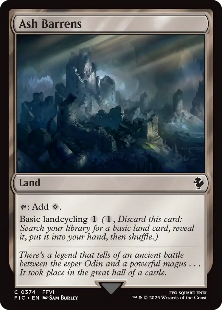 Ash Barrens [FINAL FANTASY Commander] - Magic: The Gathering - Card Brawlers | Quebec | Canada |