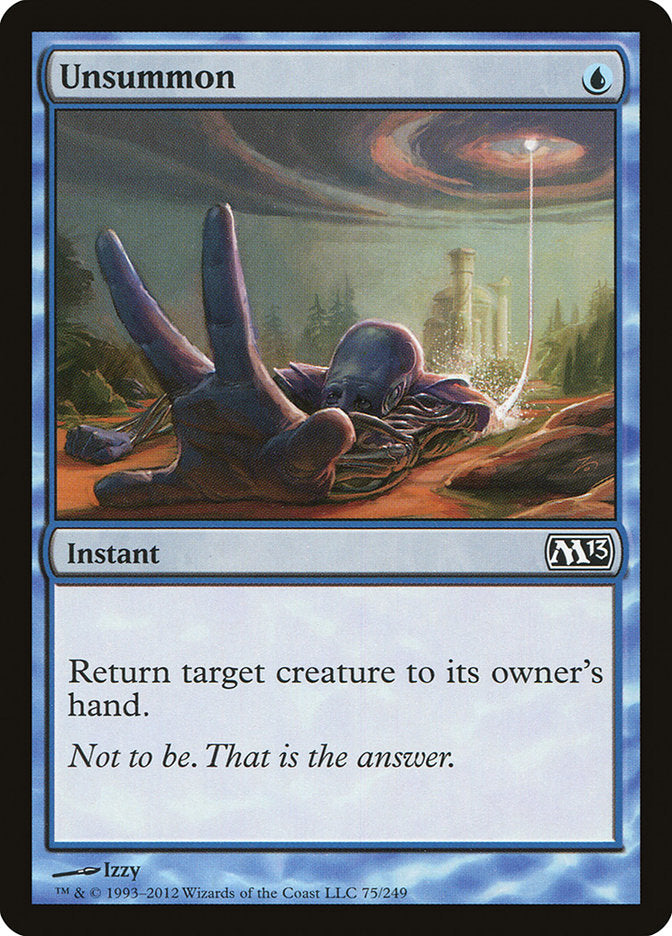 Unsummon [Magic 2013] - Magic: The Gathering - Card Brawlers | Quebec | Canada |