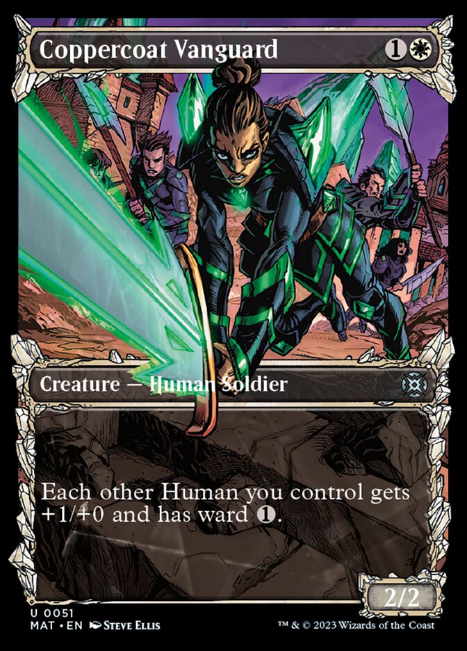 Coppercoat Vanguard (Showcase) [March of the Machine: The Aftermath] - Magic: The Gathering - Card Brawlers | Quebec | Canada |