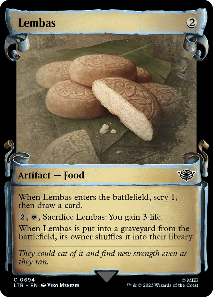Lembas [The Lord of the Rings: Tales of Middle-Earth Showcase Scrolls] - Magic: The Gathering - Card Brawlers | Quebec | Canada |