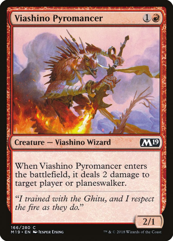 Viashino Pyromancer [Core Set 2019] - Magic: The Gathering - Card Brawlers | Quebec | Canada |
