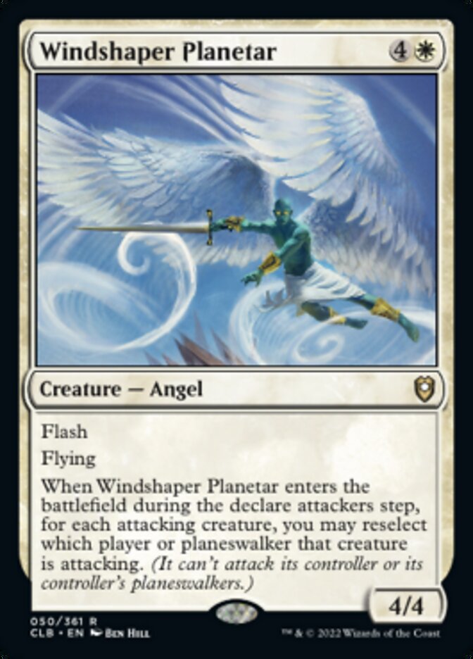 Windshaper Planetar [Commander Legends: Battle for Baldur's Gate] - Magic: The Gathering - Card Brawlers | Quebec | Canada |