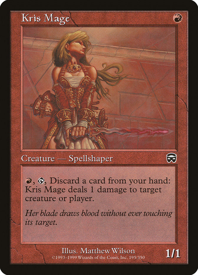 Kris Mage [Mercadian Masques] - Magic: The Gathering - Card Brawlers | Quebec | Canada |