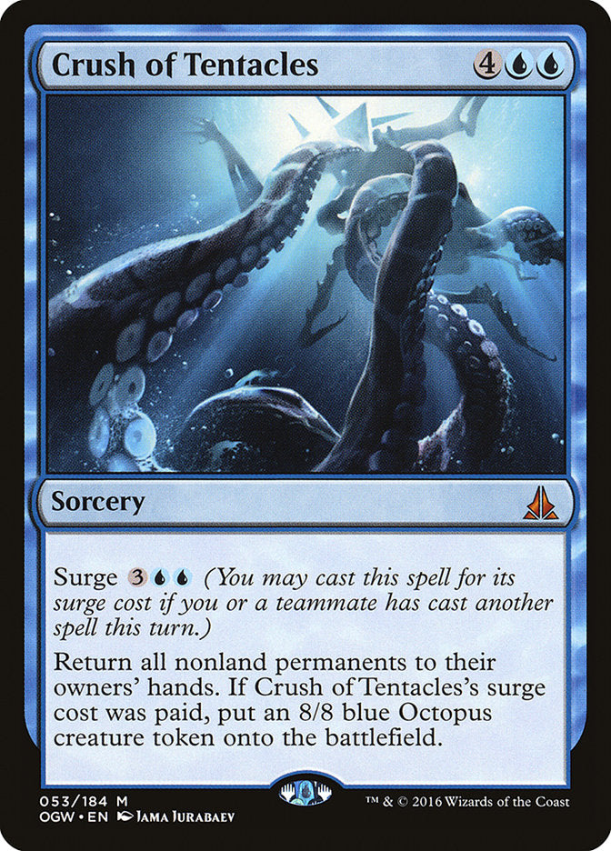 Crush of Tentacles [Oath of the Gatewatch] - Magic: The Gathering - Card Brawlers | Quebec | Canada |