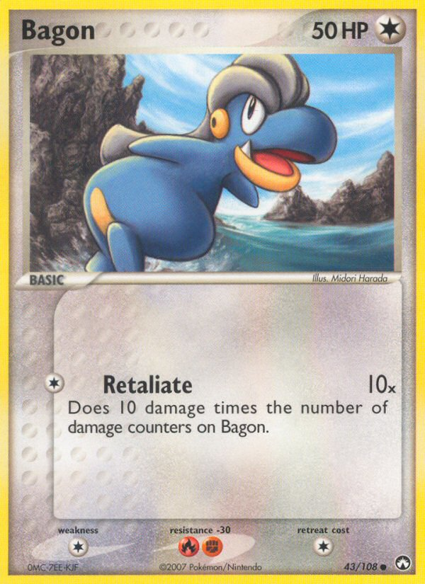 Bagon (43/108) [EX: Power Keepers] - Pokémon - Card Brawlers | Quebec | Canada |