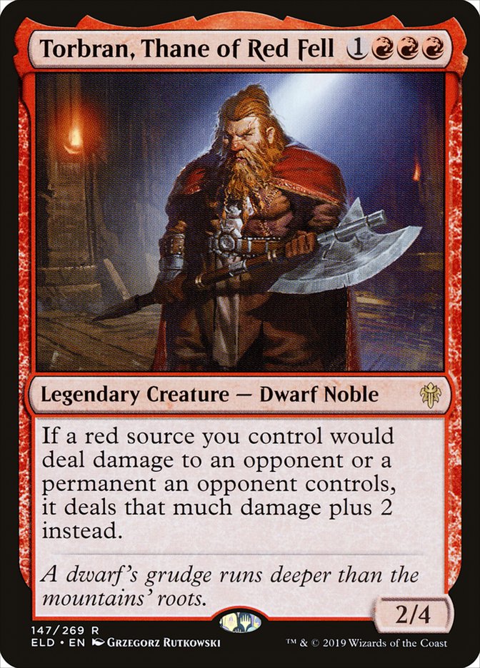 Torbran, Thane of Red Fell [Throne of Eldraine] - Magic: The Gathering - Card Brawlers | Quebec | Canada |