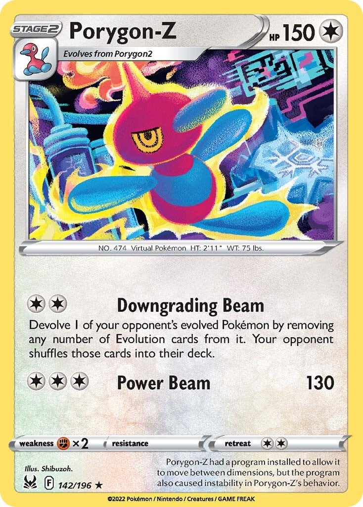 Porygon-Z (142/196) [Sword & Shield: Lost Origin] - Pokémon - Card Brawlers | Quebec | Canada |