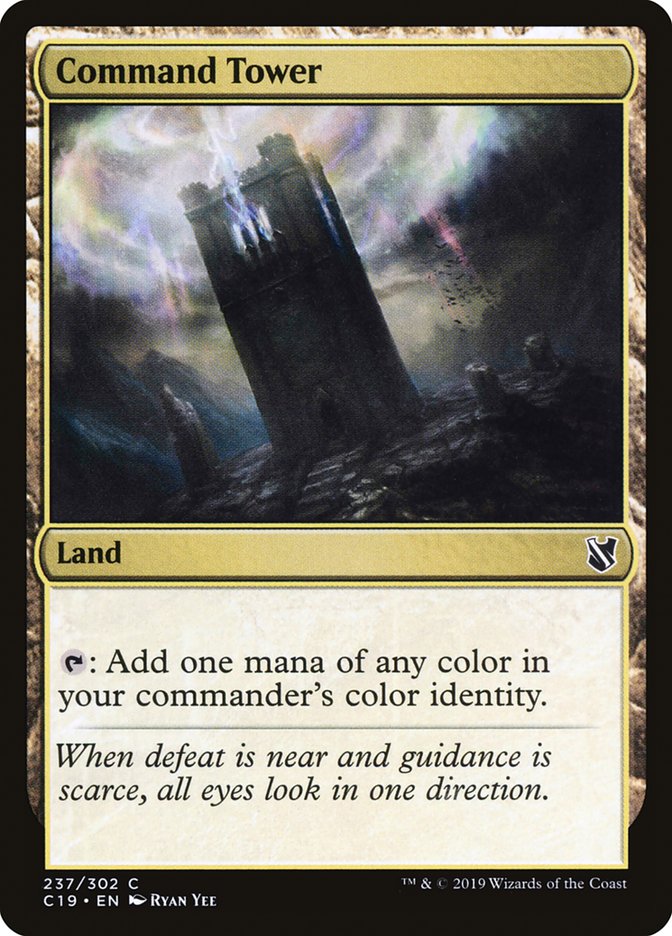 Command Tower [Commander 2019] - Magic: The Gathering - Card Brawlers | Quebec | Canada |
