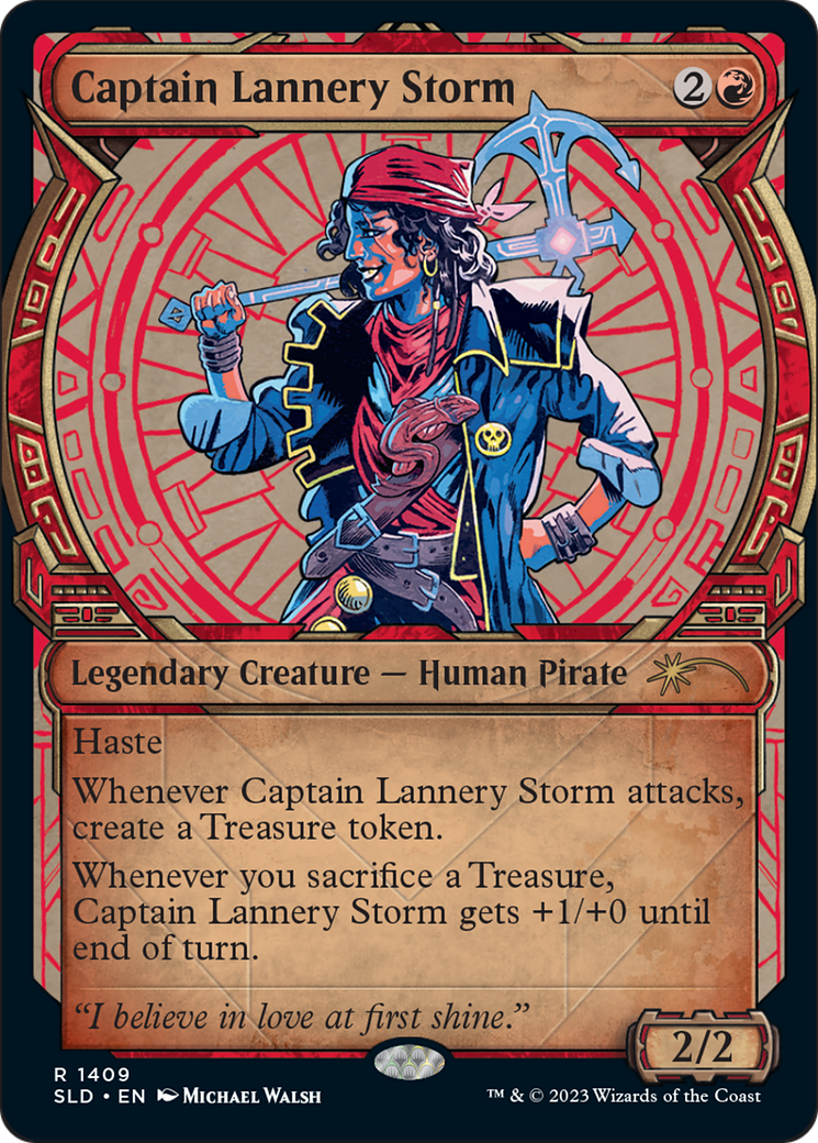 Captain Lannery Storm (Rainbow Foil) [Secret Lair Drop Series] - Magic: The Gathering - Card Brawlers | Quebec | Canada |