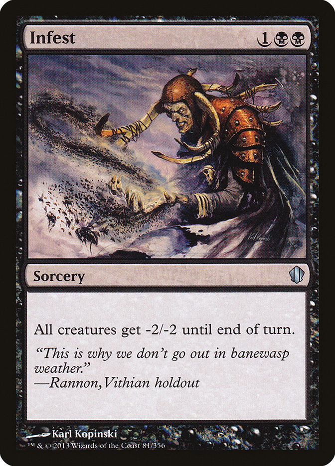 Infest [Commander 2013] - Magic: The Gathering - Card Brawlers | Quebec | Canada |