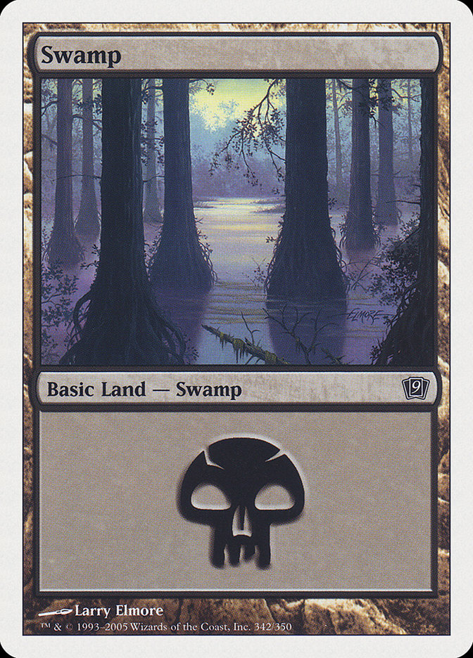 Swamp (342) [Ninth Edition] - Magic: The Gathering - Card Brawlers | Quebec | Canada |