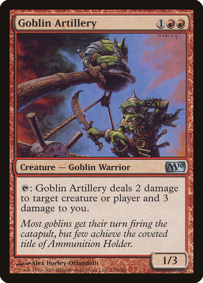 Goblin Artillery [Magic 2010] - Magic: The Gathering - Card Brawlers | Quebec | Canada |