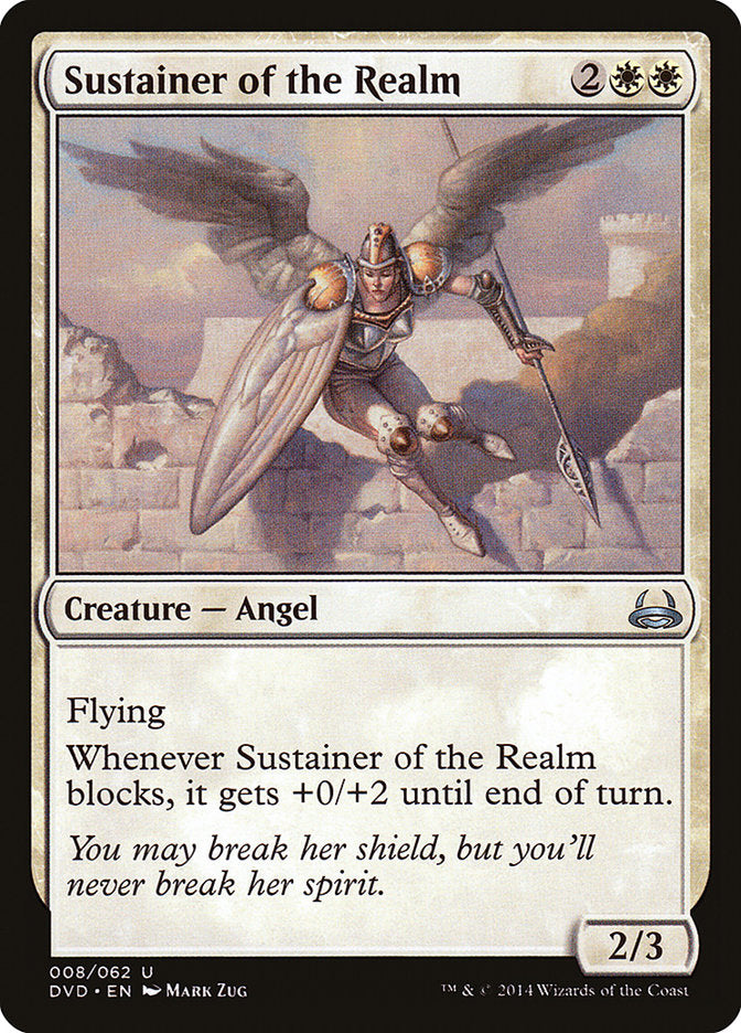 Sustainer of the Realm (Divine vs. Demonic) [Duel Decks Anthology] - Magic: The Gathering - Card Brawlers | Quebec | Canada |