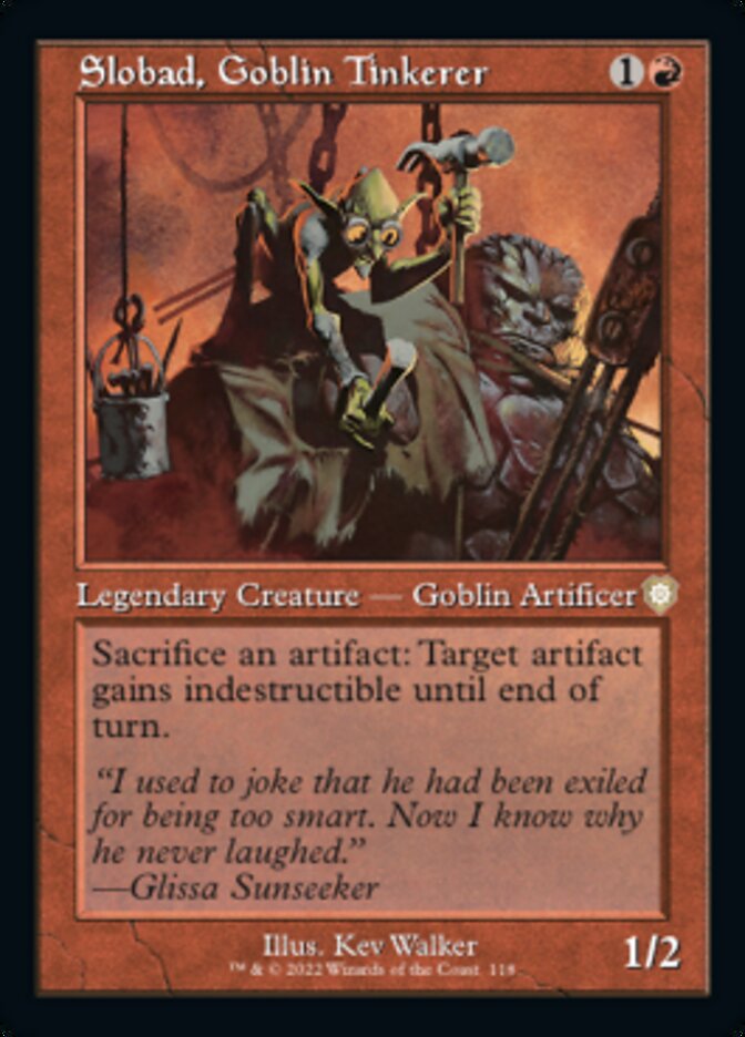 Slobad, Goblin Tinkerer (Retro) [The Brothers' War Commander] - Magic: The Gathering - Card Brawlers | Quebec | Canada |