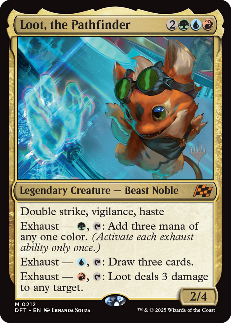 Loot, the Pathfinder (Promo Pack) [Aetherdrift Promos] - Magic: The Gathering - Card Brawlers | Quebec | Canada |