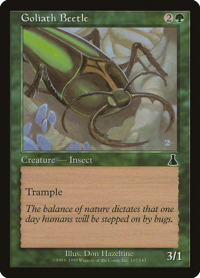 Goliath Beetle [Urza's Destiny] - Magic: The Gathering - Card Brawlers | Quebec | Canada |