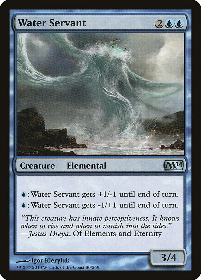 Water Servant [Magic 2014] - Magic: The Gathering - Card Brawlers | Quebec | Canada |