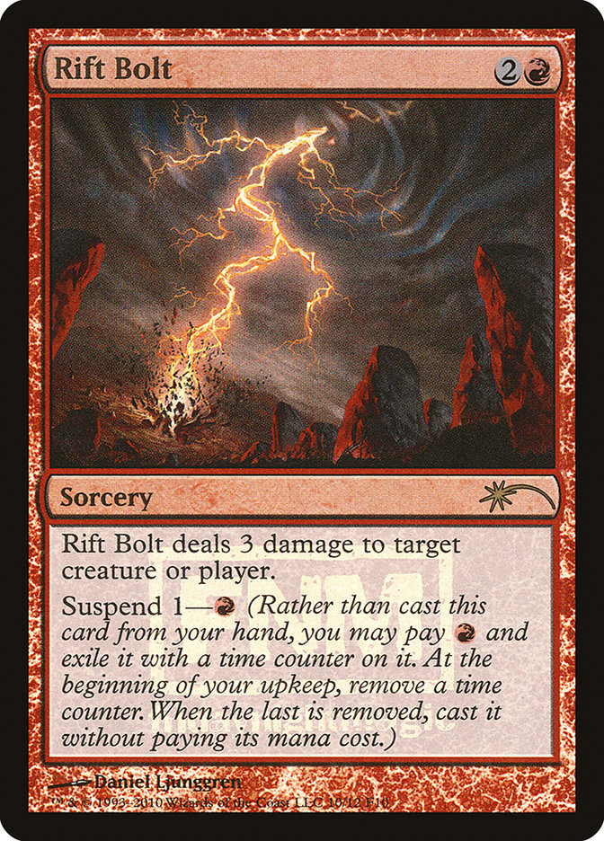 Rift Bolt [Friday Night Magic 2010] - Magic: The Gathering - Card Brawlers | Quebec | Canada |