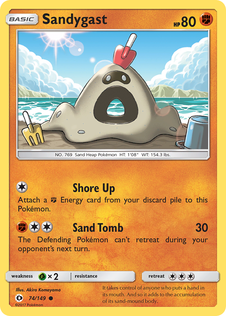 Sandygast (74/149) [Sun & Moon: Base Set] - Pokémon - Card Brawlers | Quebec | Canada |