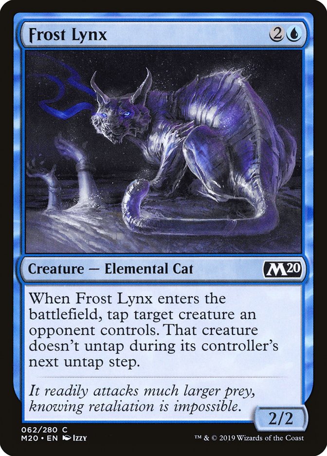 Frost Lynx [Core Set 2020] - Magic: The Gathering - Card Brawlers | Quebec | Canada |