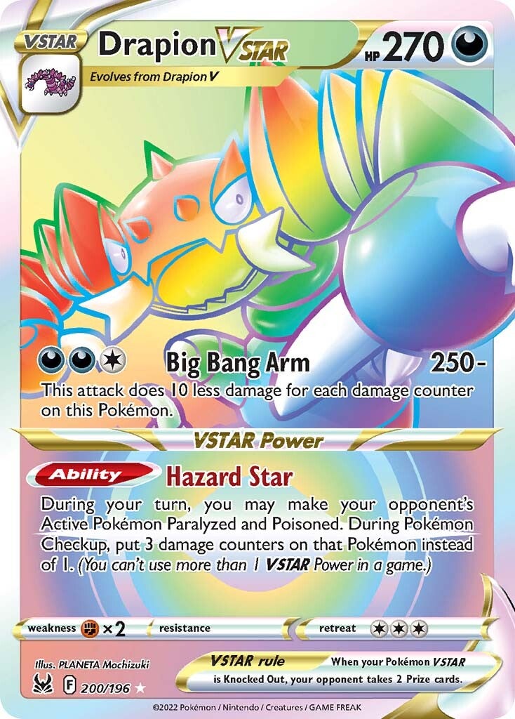 Drapion VSTAR (200/196) [Sword & Shield: Lost Origin] - Pokémon - Card Brawlers | Quebec | Canada |