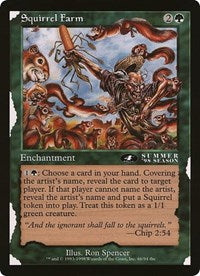 Squirrel Farm (4th Place) (Oversized) [Oversize Cards] - Magic: The Gathering - Card Brawlers | Quebec | Canada |
