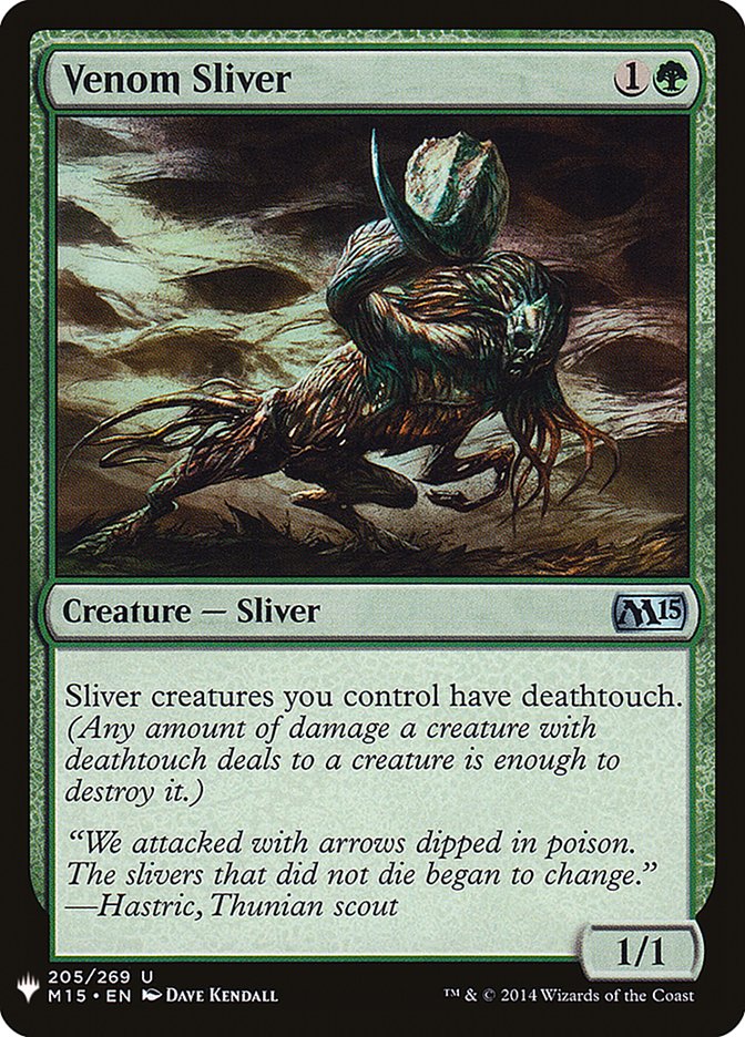 Venom Sliver [Mystery Booster] - Magic: The Gathering - Card Brawlers | Quebec | Canada |