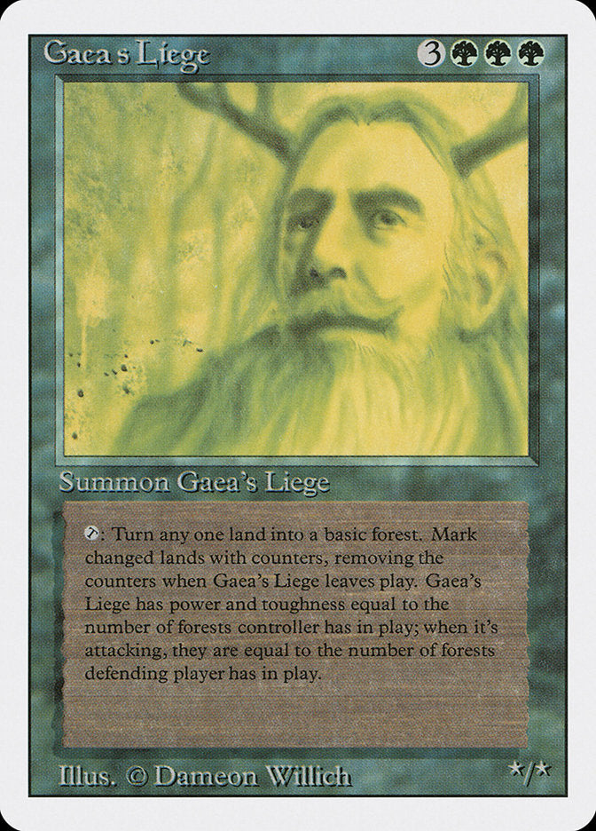Gaea's Liege [Revised Edition] - Magic: The Gathering - Card Brawlers | Quebec | Canada |