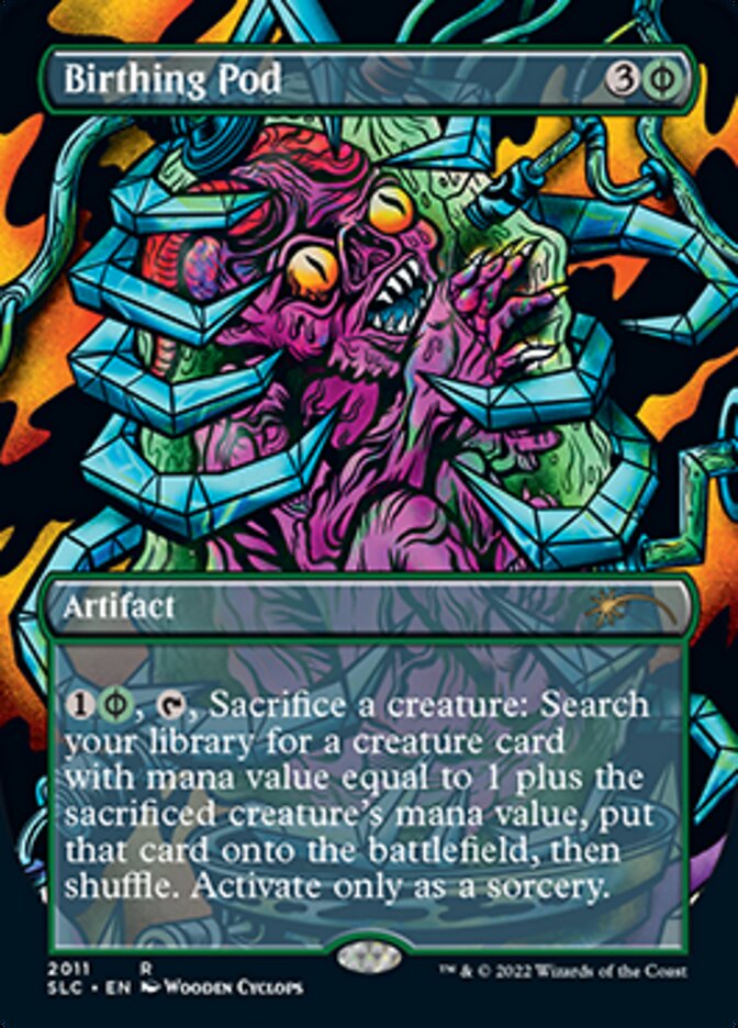 Birthing Pod (Borderless Alternate Art) [Secret Lair Countdown Kit] - Magic: The Gathering - Card Brawlers | Quebec | Canada |