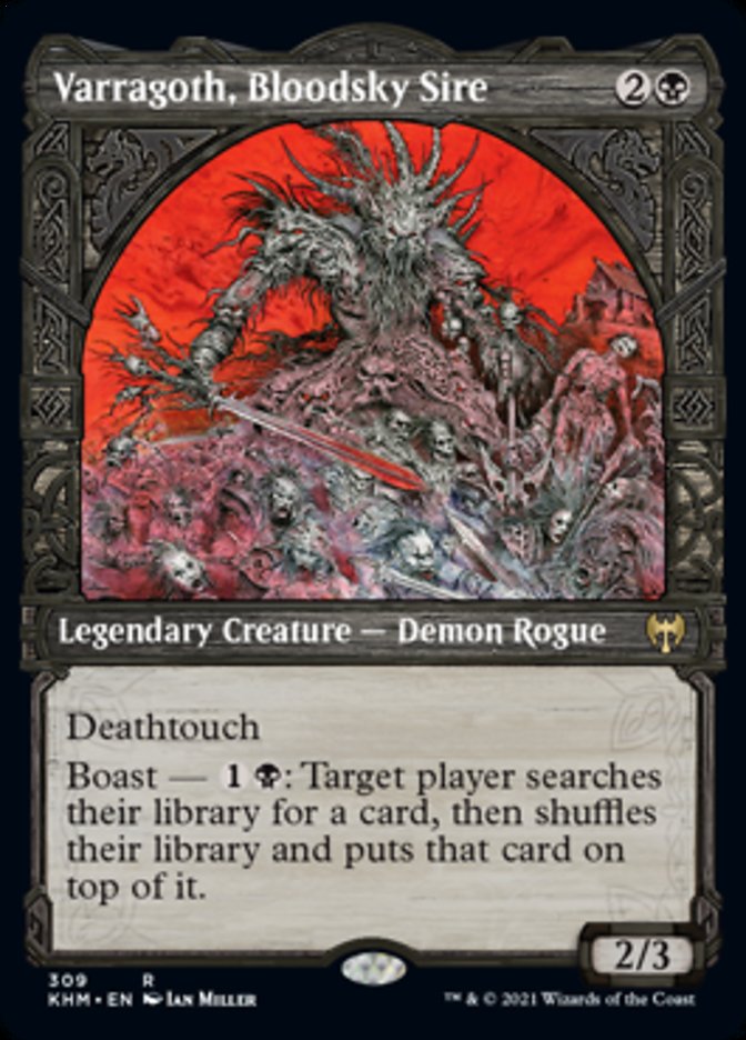 Varragoth, Bloodsky Sire (Showcase) [Kaldheim] - Magic: The Gathering - Card Brawlers | Quebec | Canada |