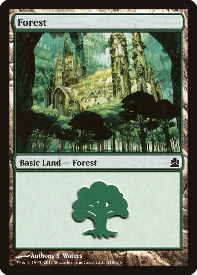 Forest (318) [Commander 2011] - Magic: The Gathering - Card Brawlers | Quebec | Canada |