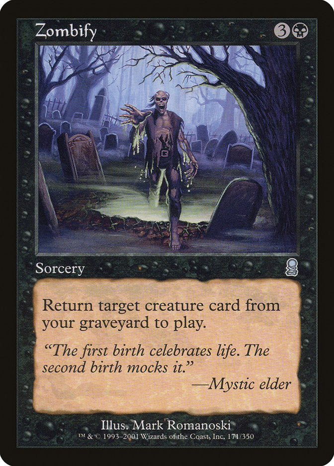 Zombify [Odyssey] - Magic: The Gathering - Card Brawlers | Quebec | Canada |