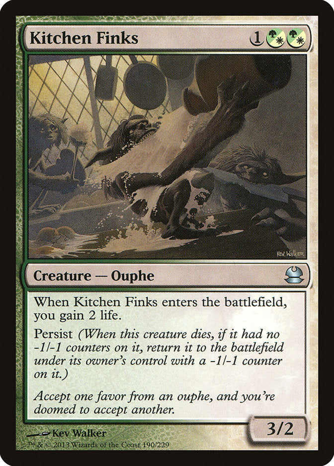 Kitchen Finks [Modern Masters] - Magic: The Gathering - Card Brawlers | Quebec | Canada |