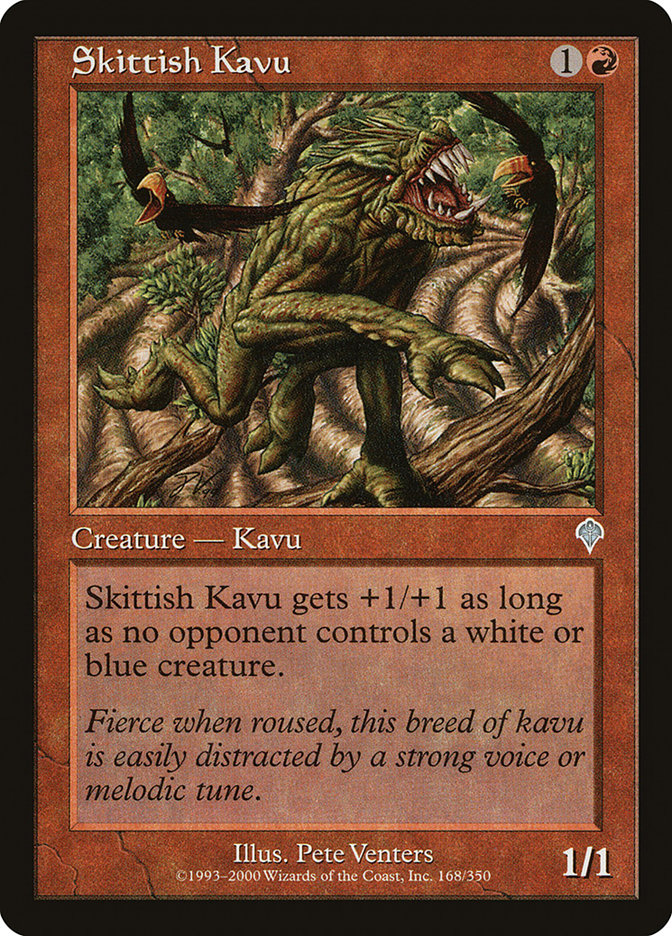 Skittish Kavu [Invasion] - Magic: The Gathering - Card Brawlers | Quebec | Canada |