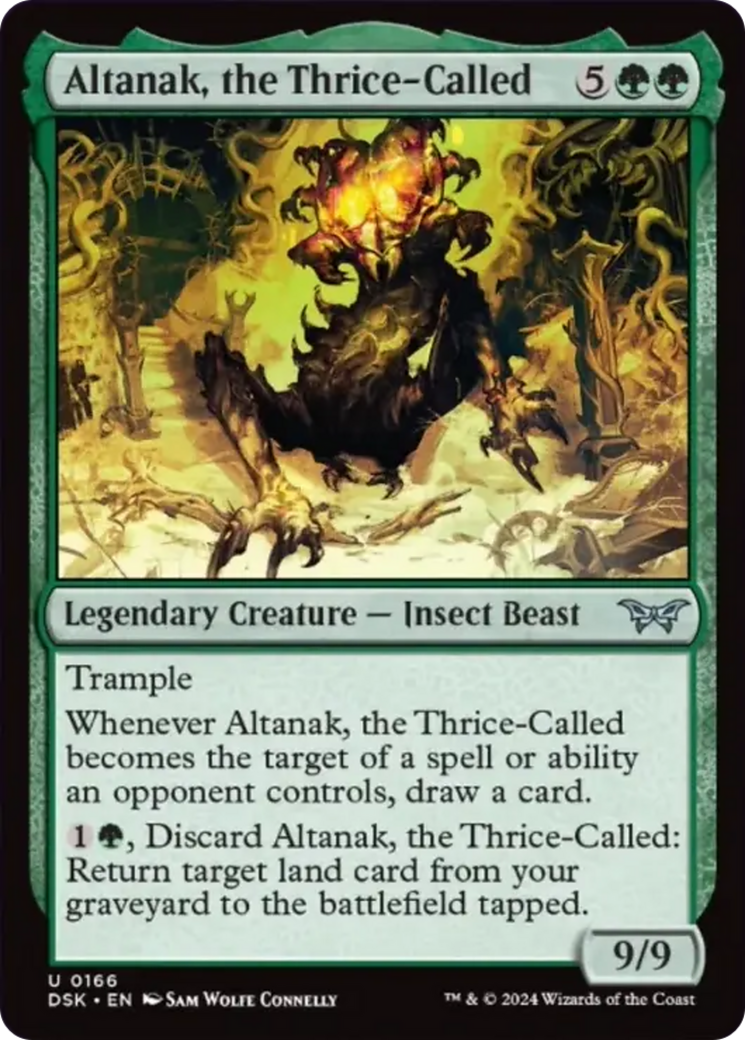 Altanak, the Thrice-Called [Duskmourn: House of Horror] - Magic: The Gathering - Card Brawlers | Quebec | Canada |