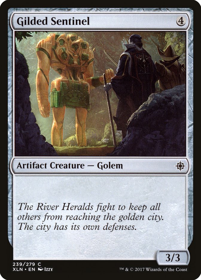 Gilded Sentinel [Ixalan] - Magic: The Gathering - Card Brawlers | Quebec | Canada |