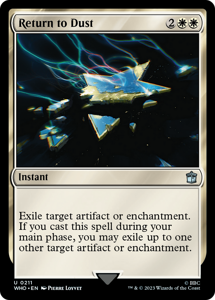 Return to Dust [Doctor Who] - Magic: The Gathering - Card Brawlers | Quebec | Canada |