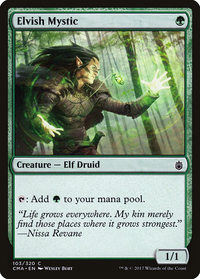 Elvish Mystic [Commander Anthology] - Magic: The Gathering - Card Brawlers | Quebec | Canada |