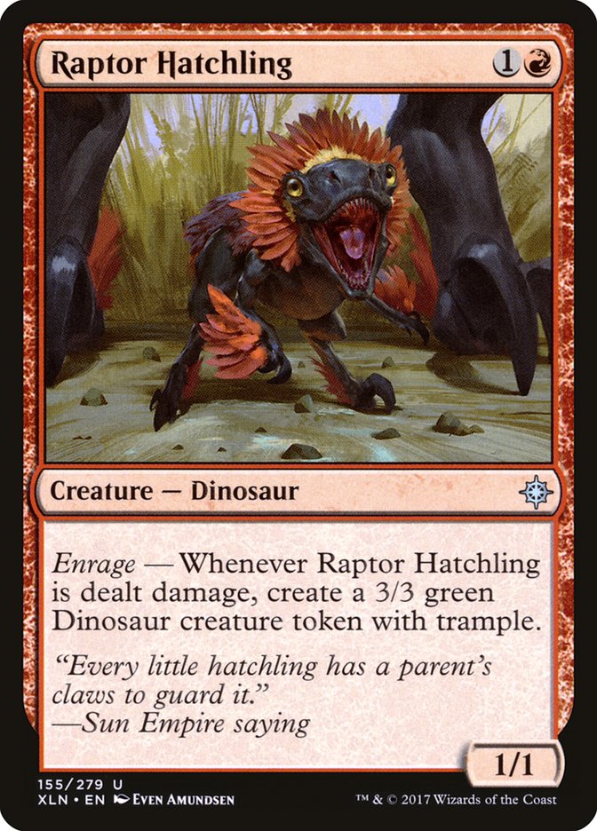 Raptor Hatchling [Ixalan] - Magic: The Gathering - Card Brawlers | Quebec | Canada |