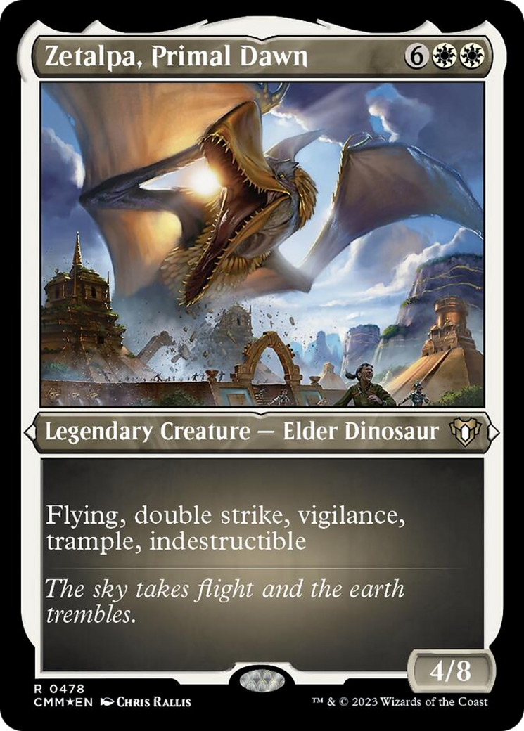 Zetalpa, Primal Dawn (Foil Etched) [Commander Masters] - Magic: The Gathering - Card Brawlers | Quebec | Canada |