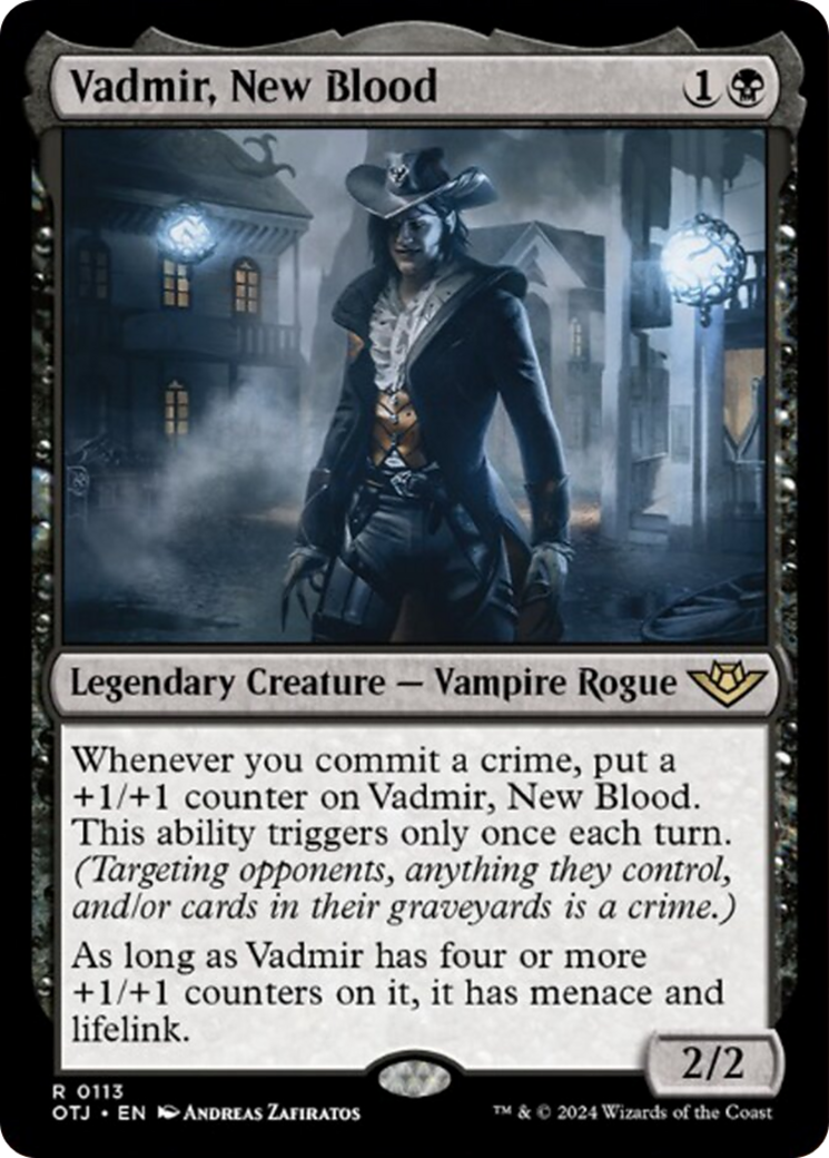 Vadmir, New Blood [Outlaws of Thunder Junction] - Magic: The Gathering - Card Brawlers | Quebec | Canada |