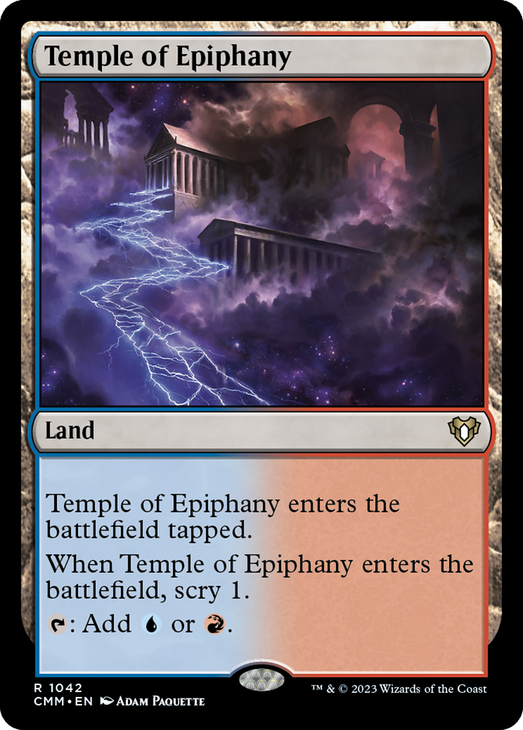Temple of Epiphany [Commander Masters] - Magic: The Gathering - Card Brawlers | Quebec | Canada |