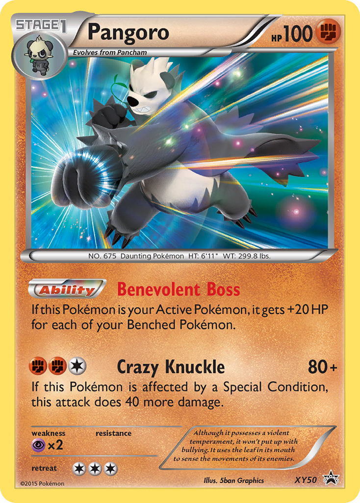 Pangoro (XY50) [XY: Black Star Promos] - Pokémon - Card Brawlers | Quebec | Canada |