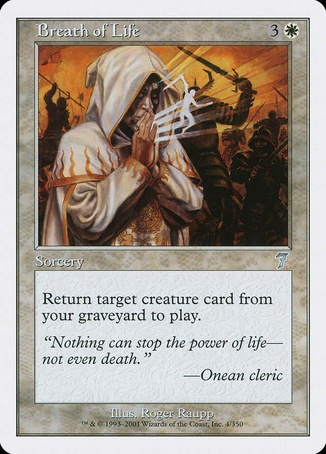 Breath of Life [Seventh Edition] - Magic: The Gathering - Card Brawlers | Quebec | Canada |