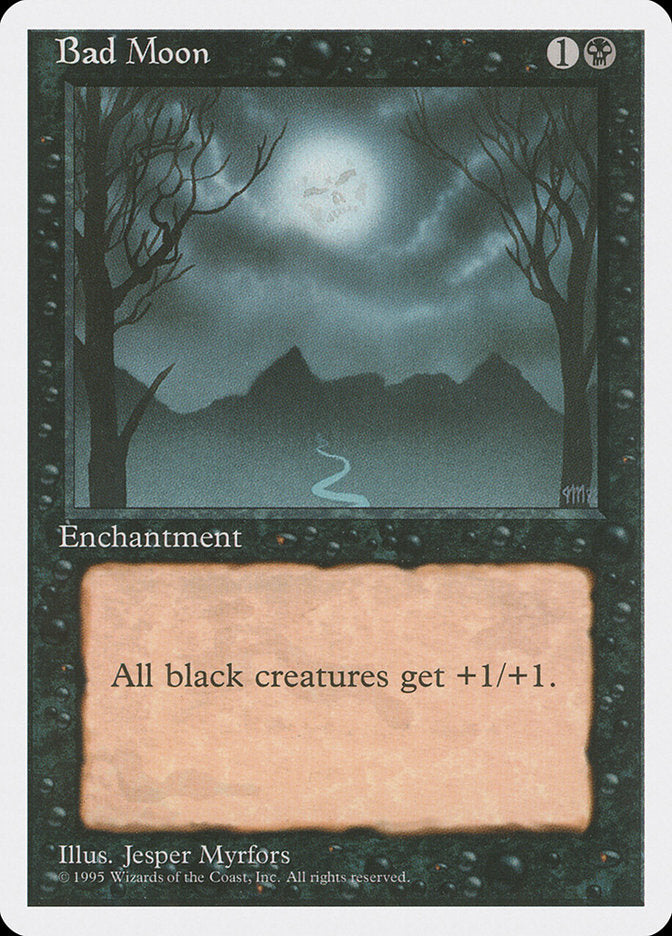 Bad Moon [Fourth Edition] - Magic: The Gathering - Card Brawlers | Quebec | Canada |