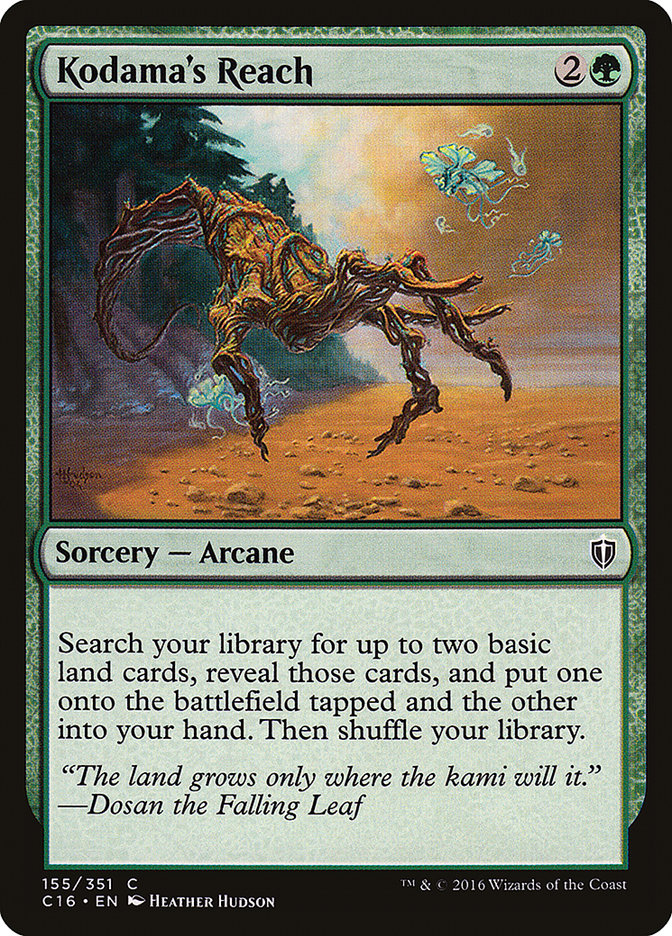 Kodama's Reach [Commander 2016] - Magic: The Gathering - Card Brawlers | Quebec | Canada |