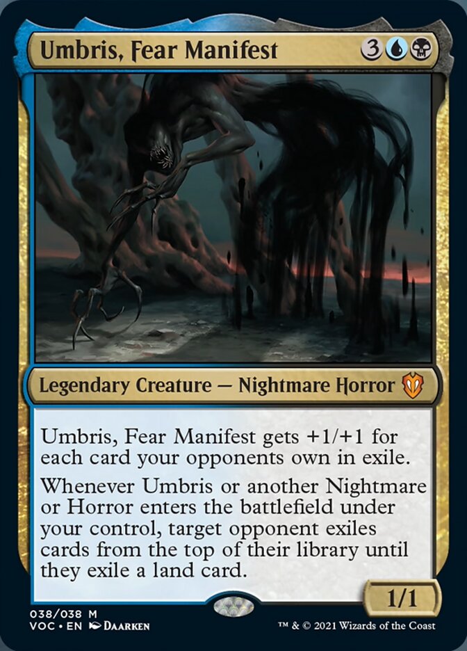Umbris, Fear Manifest [Innistrad: Crimson Vow Commander] - Magic: The Gathering - Card Brawlers | Quebec | Canada |