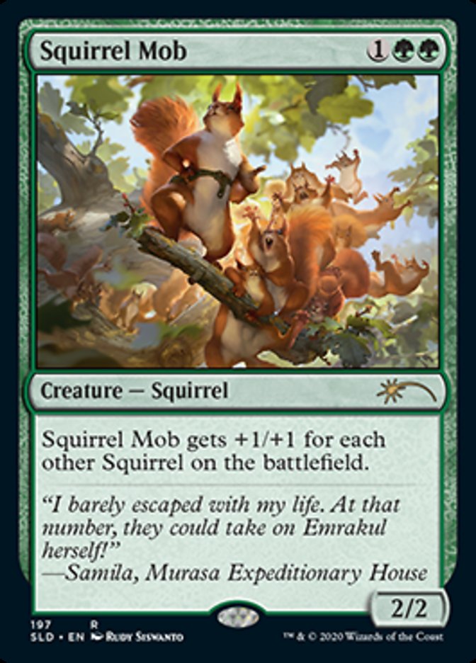 Squirrel Mob [Secret Lair Drop Series] - Magic: The Gathering - Card Brawlers | Quebec | Canada |